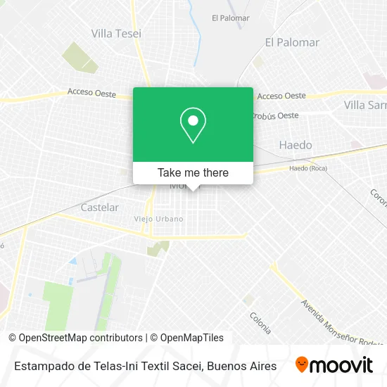 Mapa de Estampado de Telas-Ini Textil Sacei
