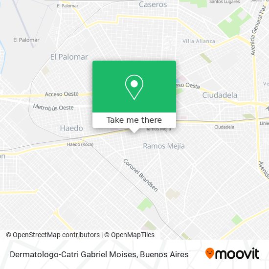 Dermatologo-Catri Gabriel Moises map