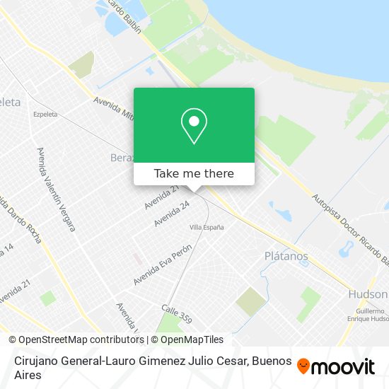 Mapa de Cirujano General-Lauro Gimenez Julio Cesar
