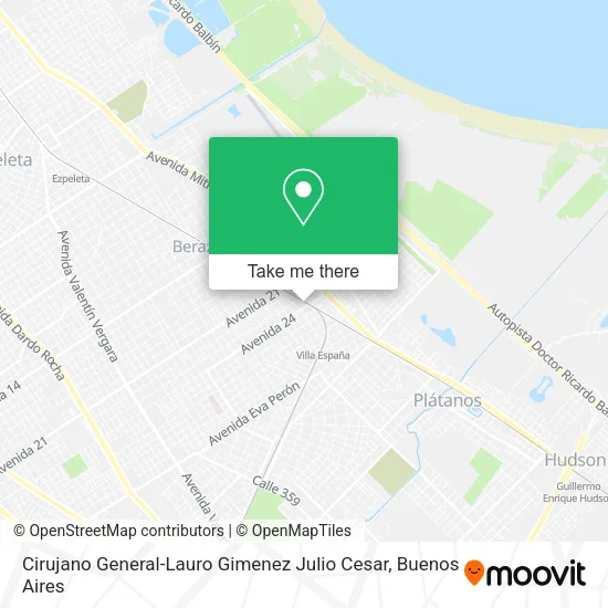 Mapa de Cirujano General-Lauro Gimenez Julio Cesar