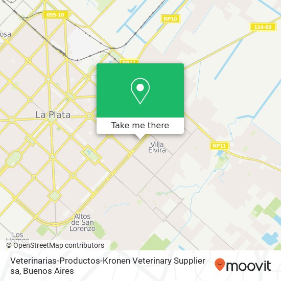 Veterinarias-Productos-Kronen Veterinary Supplier sa map
