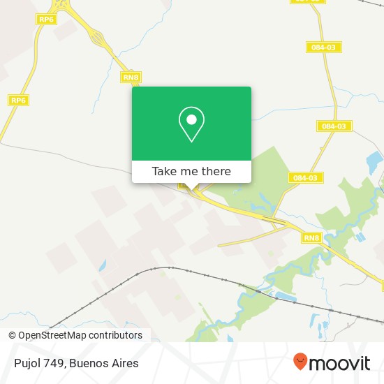 Pujol 749 map