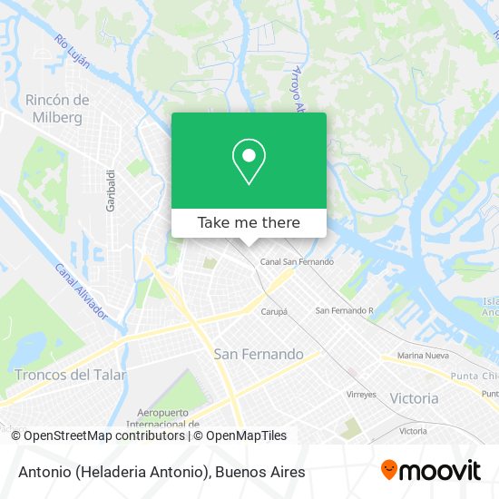 Antonio (Heladeria Antonio) map