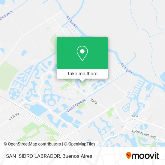 Mapa de SAN ISIDRO LABRADOR