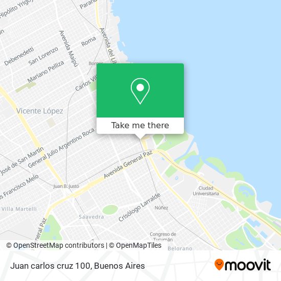 Juan carlos cruz 100 map