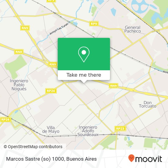 Marcos Sastre (so) 1000 map