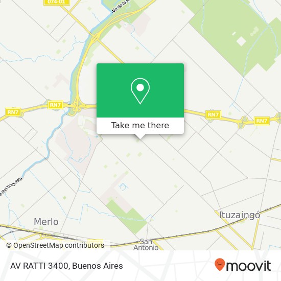 AV RATTI 3400 map