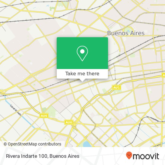 Rivera Indarte 100 map