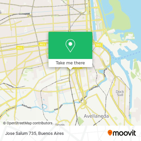 Jose Salum 735 map