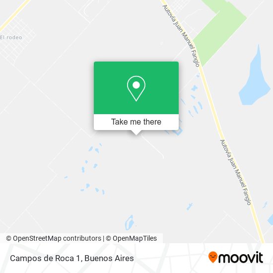 Mapa de Campos de Roca 1