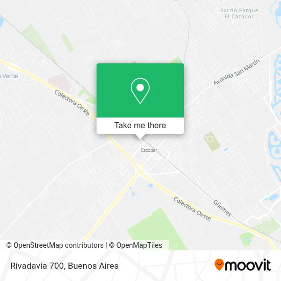 Rivadavia 700 map