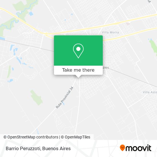Mapa de Barrio Peruzzoti
