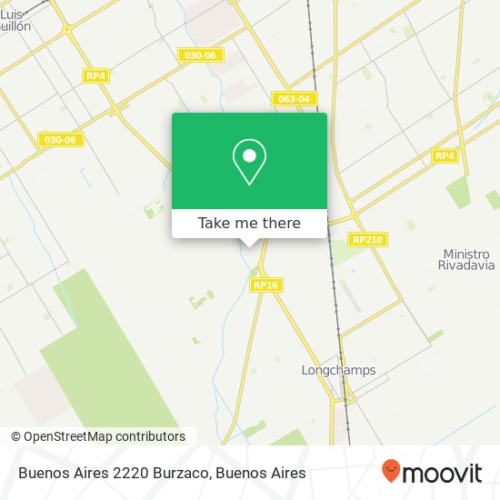 Buenos Aires 2220  Burzaco map