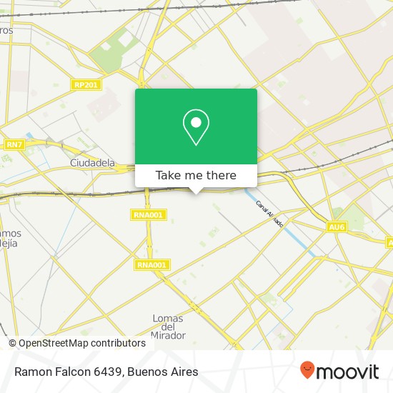 Ramon Falcon 6439 map