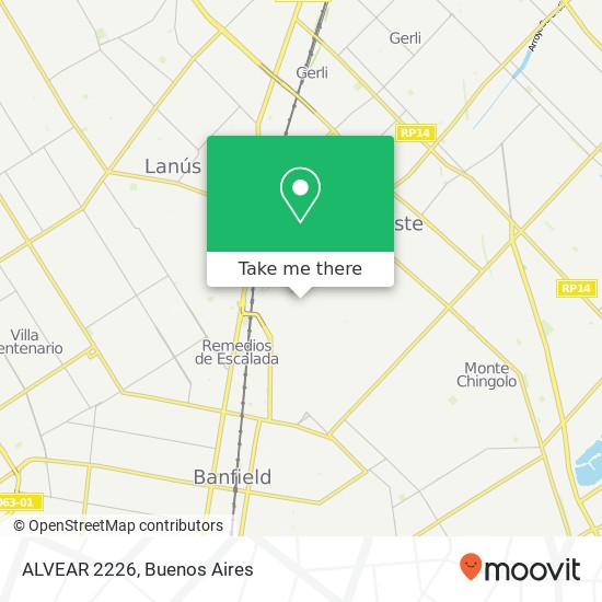 ALVEAR 2226 map