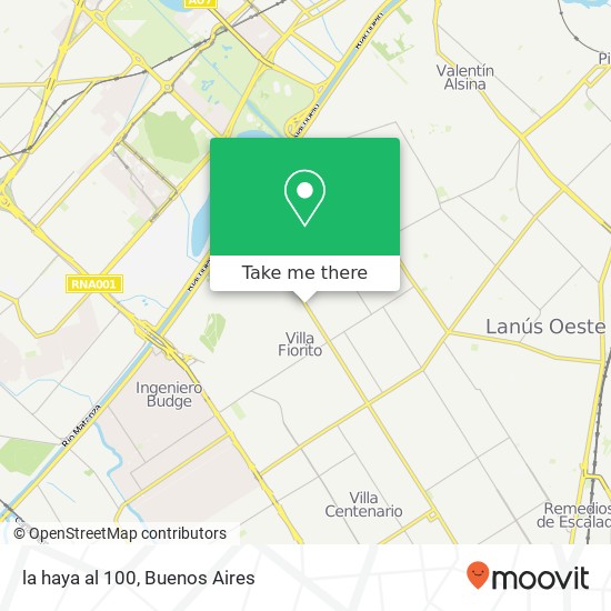 la haya al 100 map