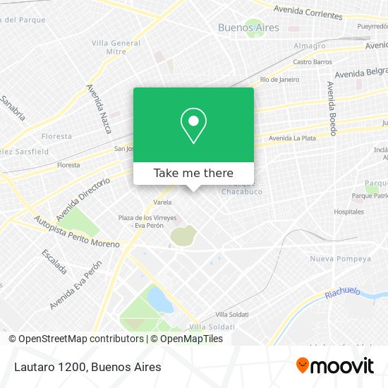 Mapa de Lautaro 1200