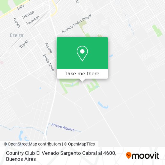 Country Club El Venado   Sargento Cabral  al 4600 map