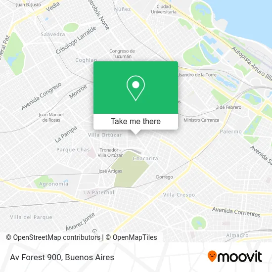 Av  Forest 900 map