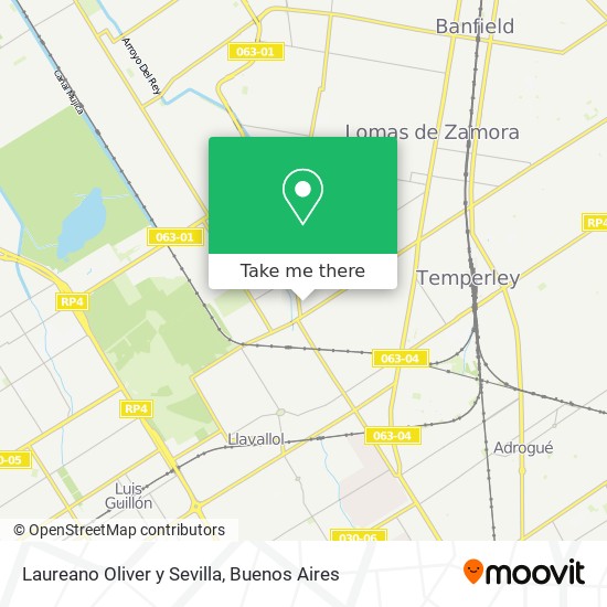 Laureano Oliver y Sevilla map