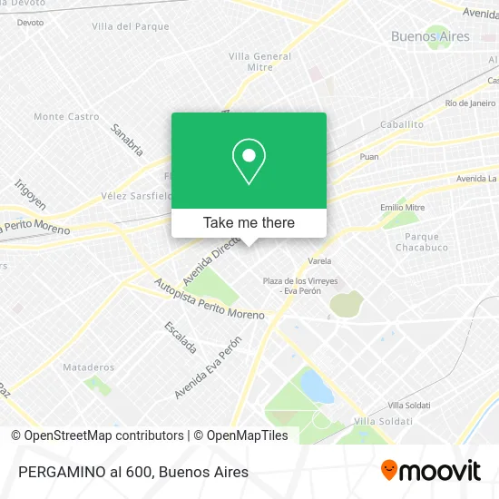 PERGAMINO al 600 map