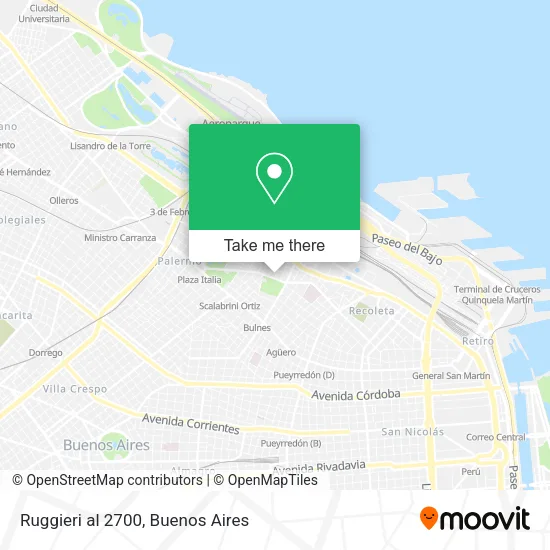 Ruggieri al 2700 map
