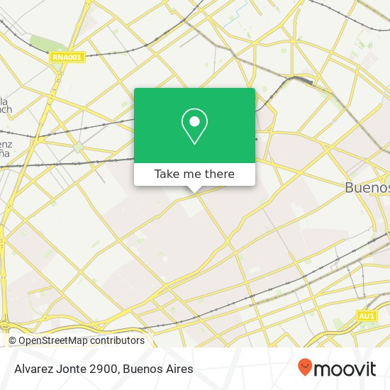 Alvarez Jonte 2900 map