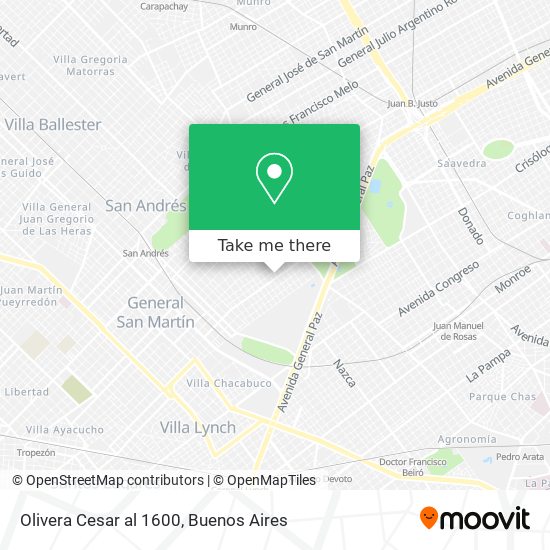 Olivera Cesar al 1600 map