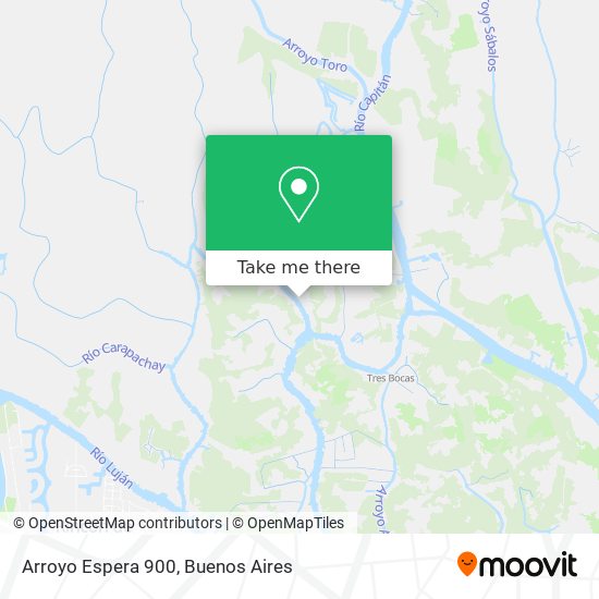 Arroyo Espera 900 map