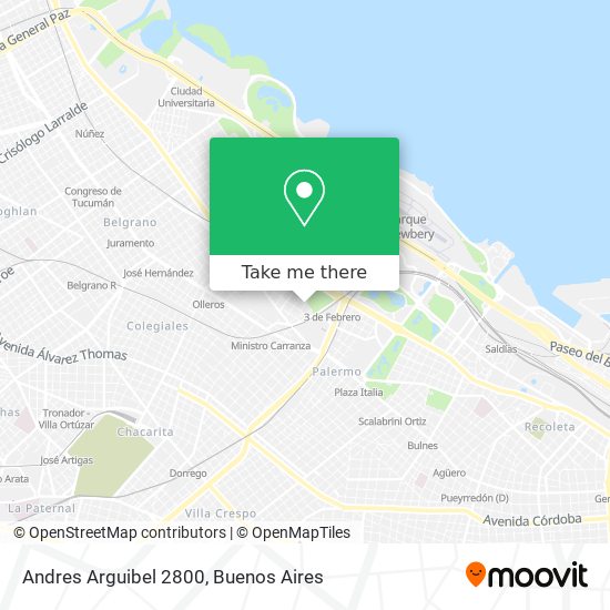 Andres Arguibel 2800 map