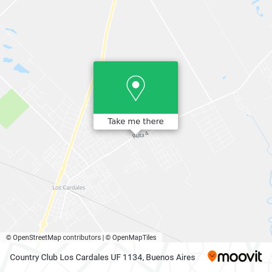 Country Club Los Cardales UF 1134 map