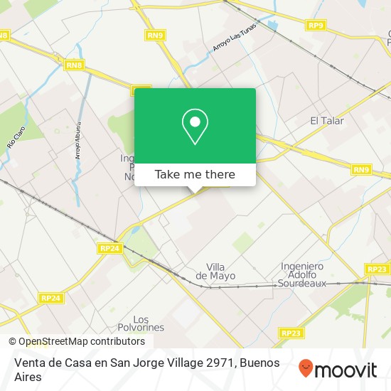 Venta de Casa en San Jorge Village   2971 map