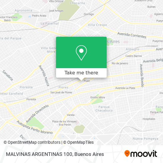 MALVINAS ARGENTINAS 100 map