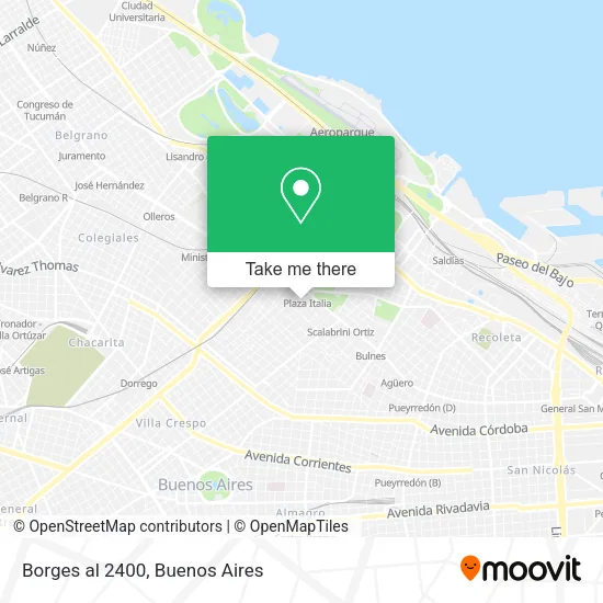 Borges al 2400 map