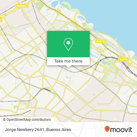 Jorge Newbery 2641 map