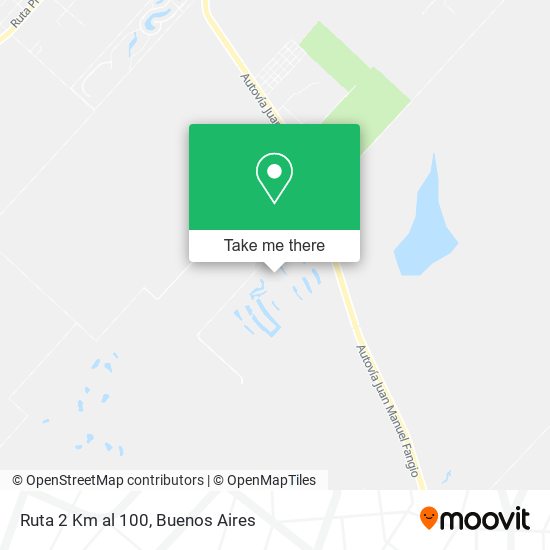 Mapa de Ruta  2 Km al 100