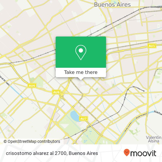 crisostomo alvarez al 2700 map