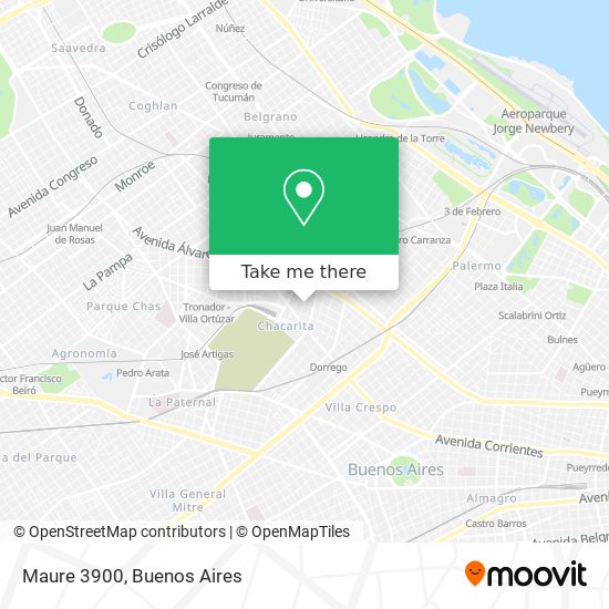 Maure 3900 map