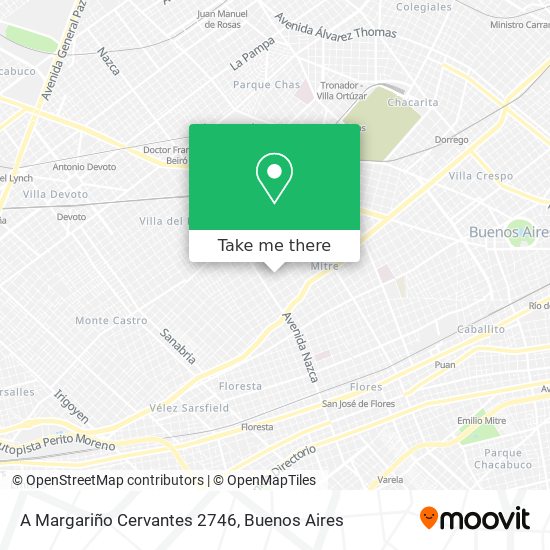 A  Margariño Cervantes 2746 map