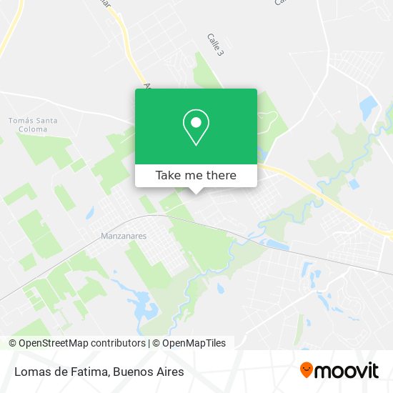 Lomas de Fatima map