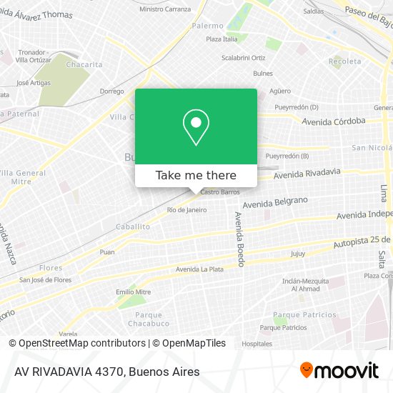 AV  RIVADAVIA 4370 map