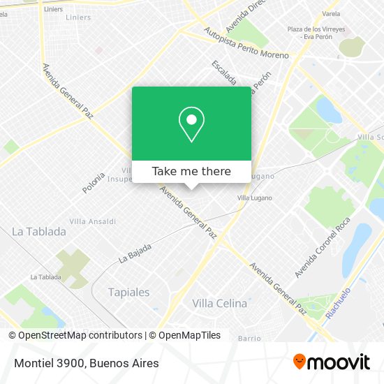 Montiel 3900 map