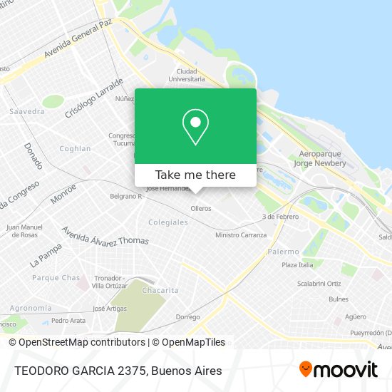 TEODORO GARCIA 2375 map