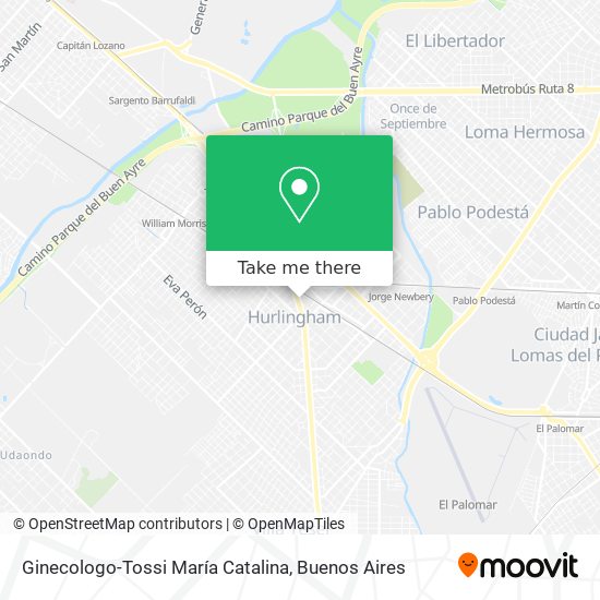 Mapa de Ginecologo-Tossi María Catalina