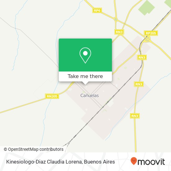 Kinesiologo-Diaz Claudia Lorena map