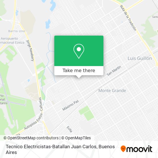 Tecnico Electricistas-Batallan Juan Carlos map