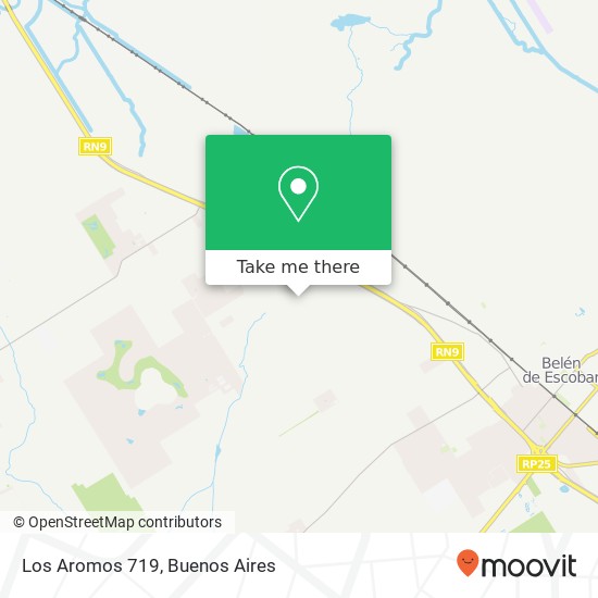 Los Aromos 719 map