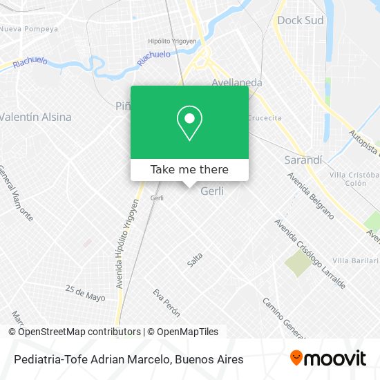 Pediatria-Tofe Adrian Marcelo map