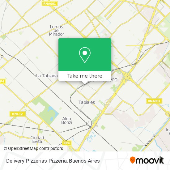 Delivery-Pizzerias-Pizzeria map