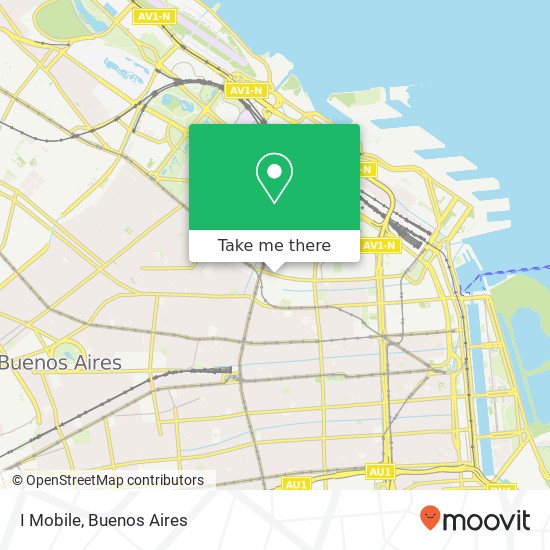 I Mobile map